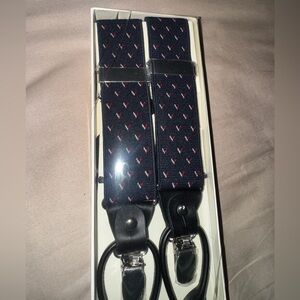 BRAND NEW CLASSIC CONVERTIBLE SUSPENDERS ONE SIZE